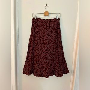 A.P.C. Adena Skirt - Maroon